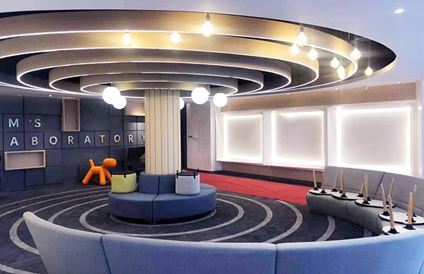 江门美心食品实验室装修设计