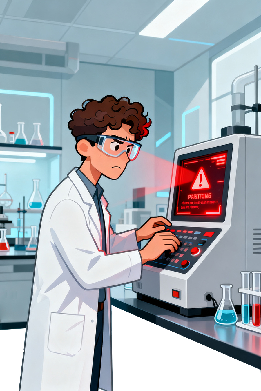 当实验仪器突然故障，华测实验室“救援”了小周
