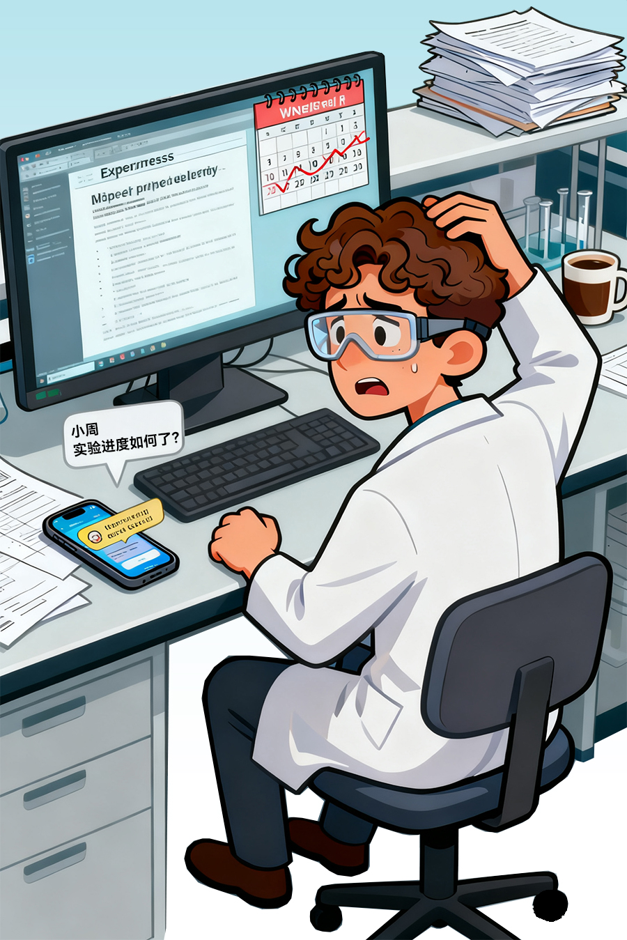 当实验仪器突然故障，华测实验室“救援”了小周